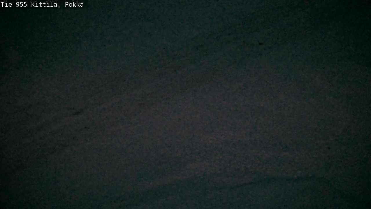 Weather Camera Image Road 955 Kittilä, Pokka, Kittilä, Lappi