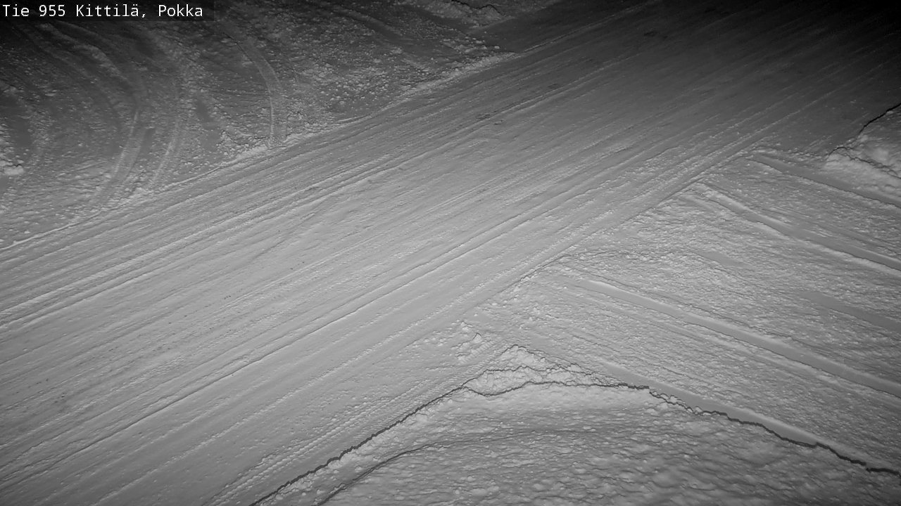 Weather Camera Image Väg 955 Kittilä, Pokka, Kittilä, Lappi