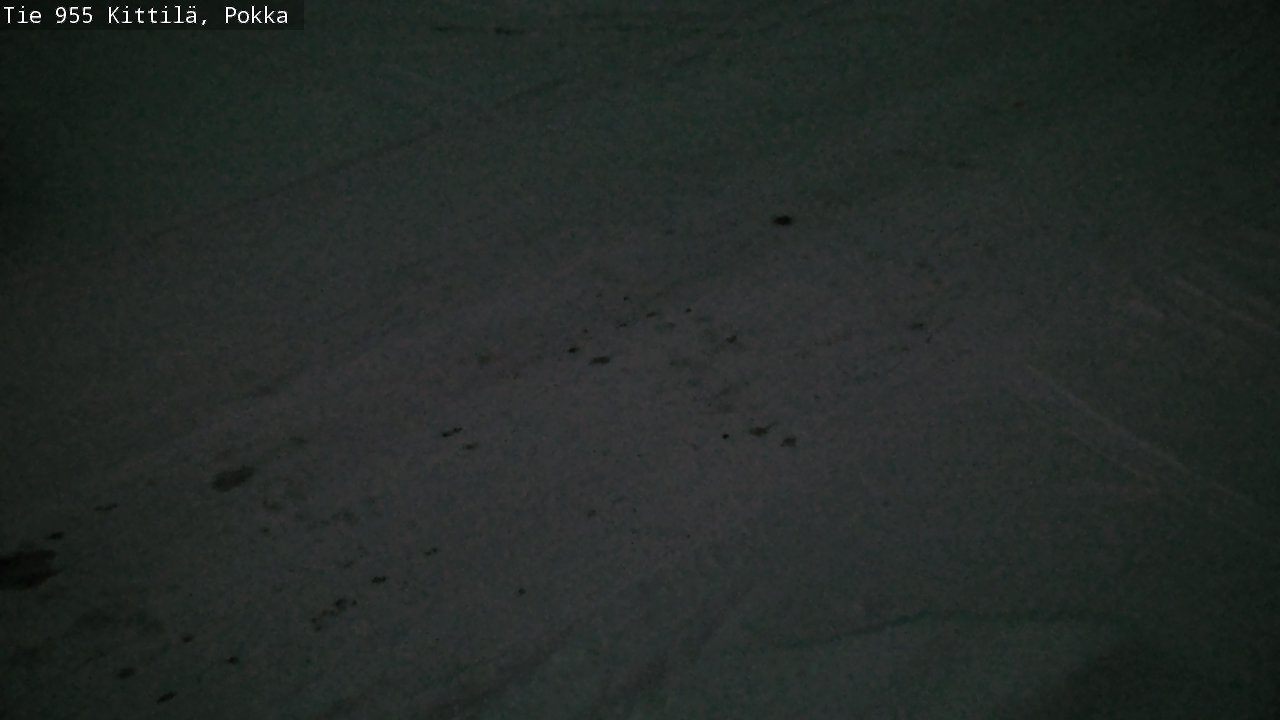Weather Camera Image Väg 955 Kittilä, Pokka, Kittilä, Lappi