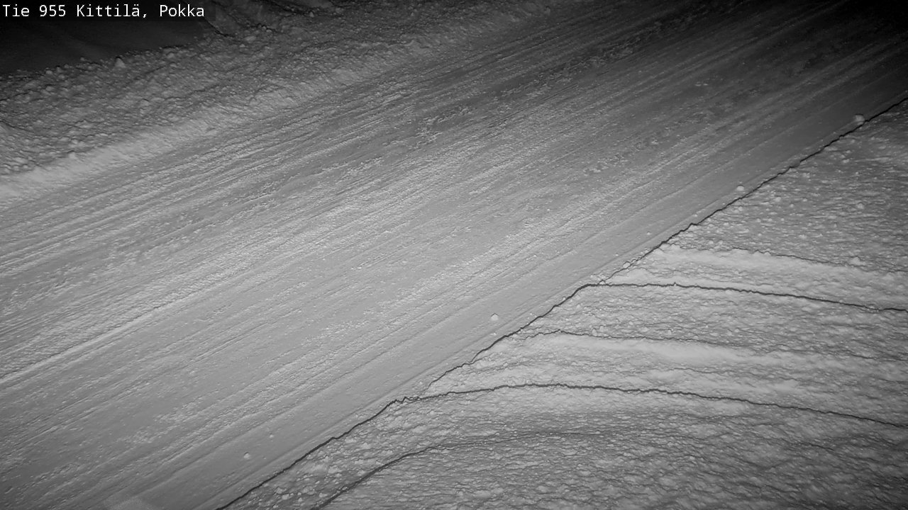 Weather Camera Image Road 955 Kittilä, Pokka, Kittilä, Lappi