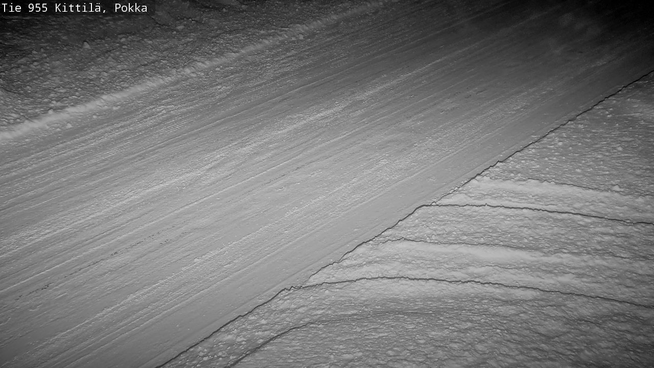 Weather Camera Image Road 955 Kittilä, Pokka, Kittilä, Lappi