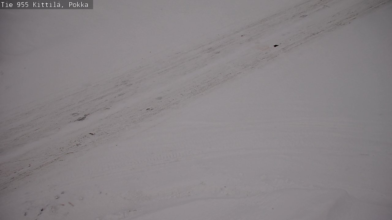 Weather Camera Image Road 955 Kittilä, Pokka, Kittilä, Lappi