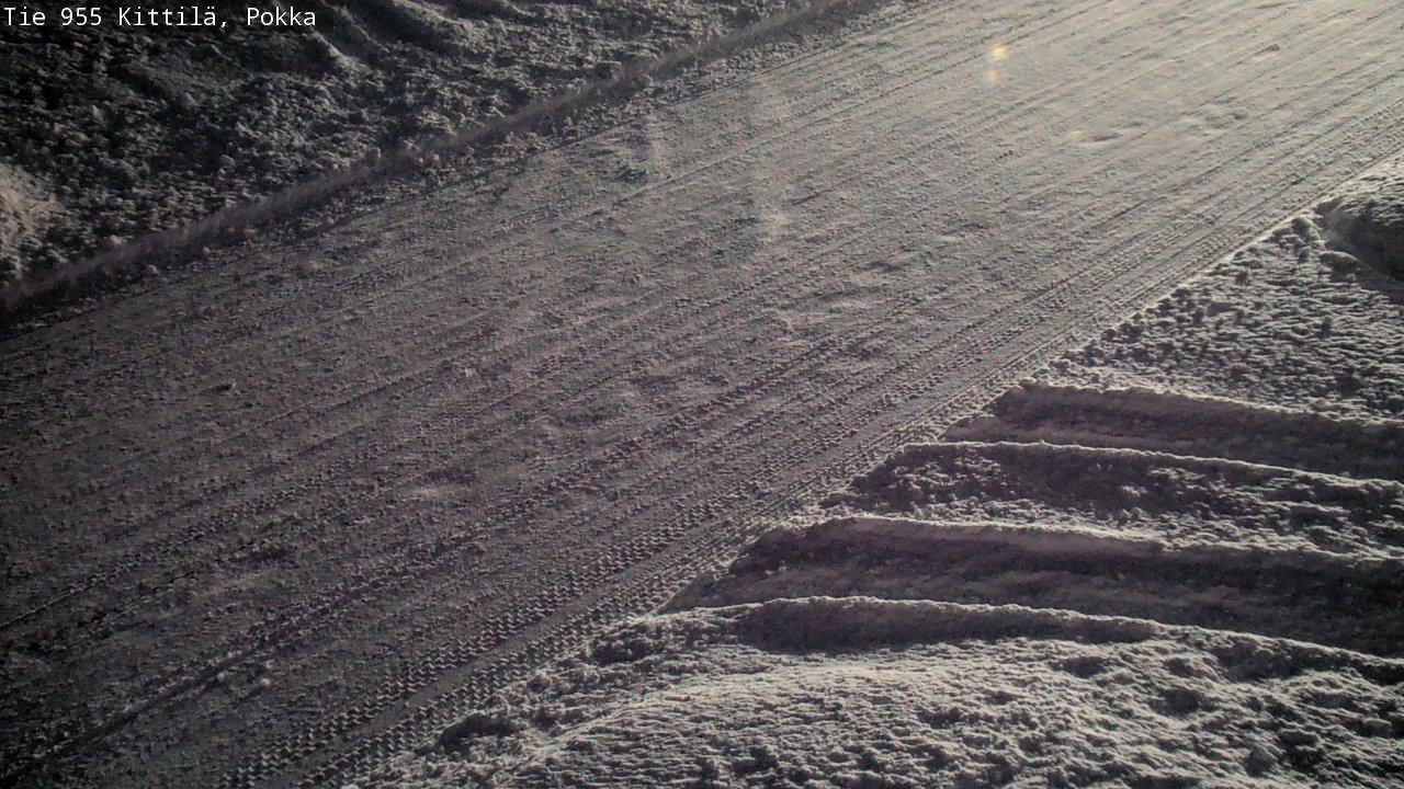 Weather Camera Image Road 955 Kittilä, Pokka, Kittilä, Lappi