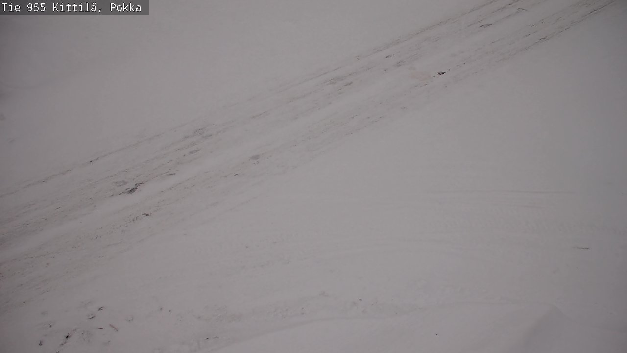 Weather Camera Image Road 955 Kittilä, Pokka, Kittilä, Lappi