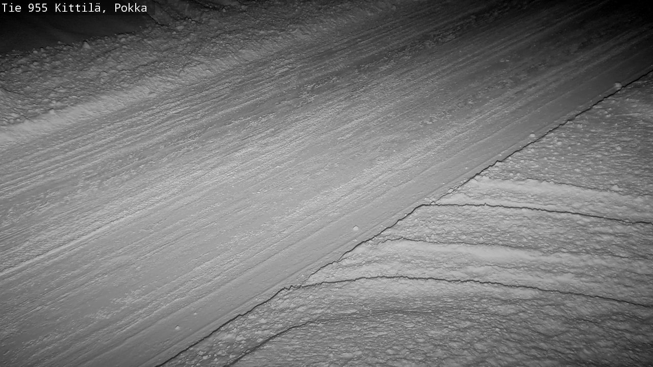 Weather Camera Image Road 955 Kittilä, Pokka, Kittilä, Lappi