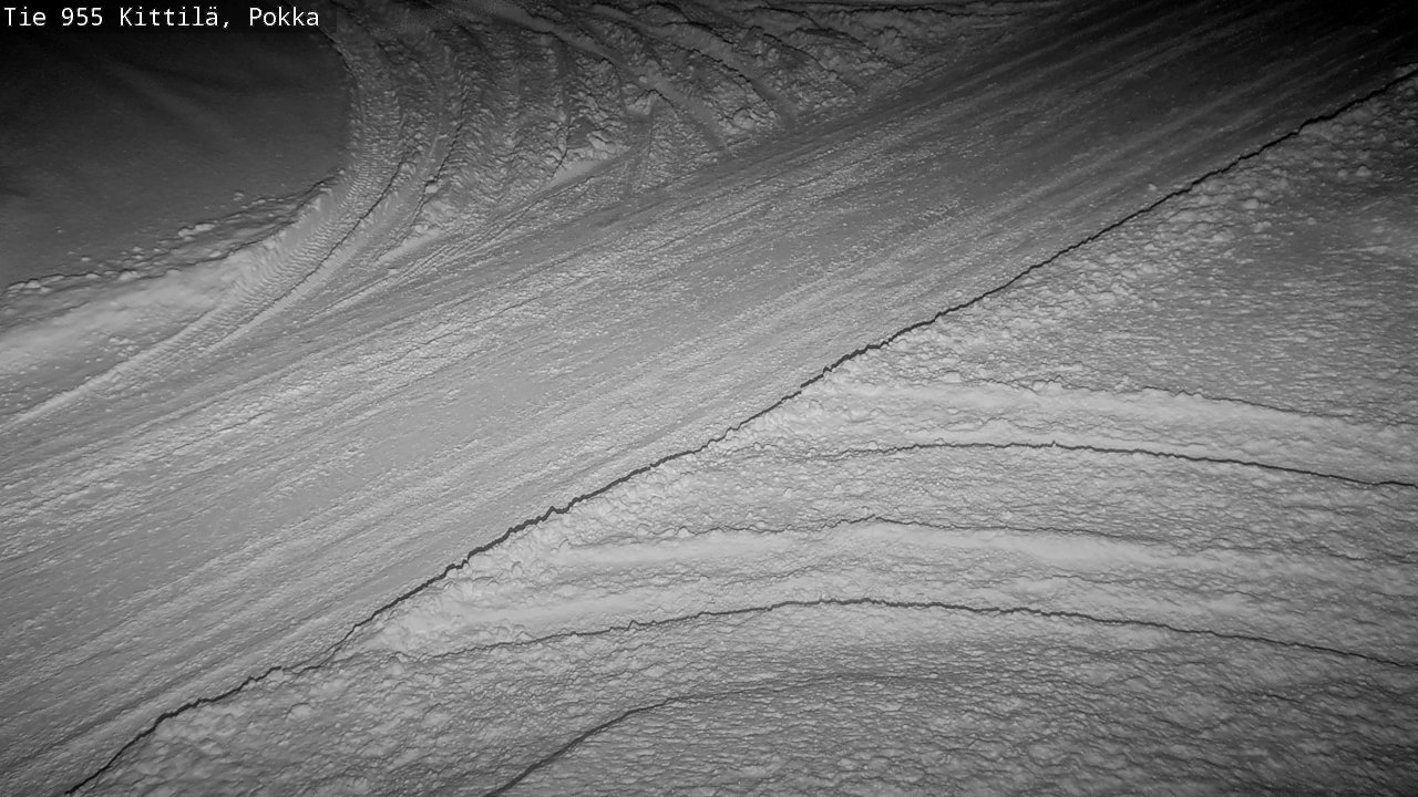 Weather Camera Image Road 955 Kittilä, Pokka, Kittilä, Lappi