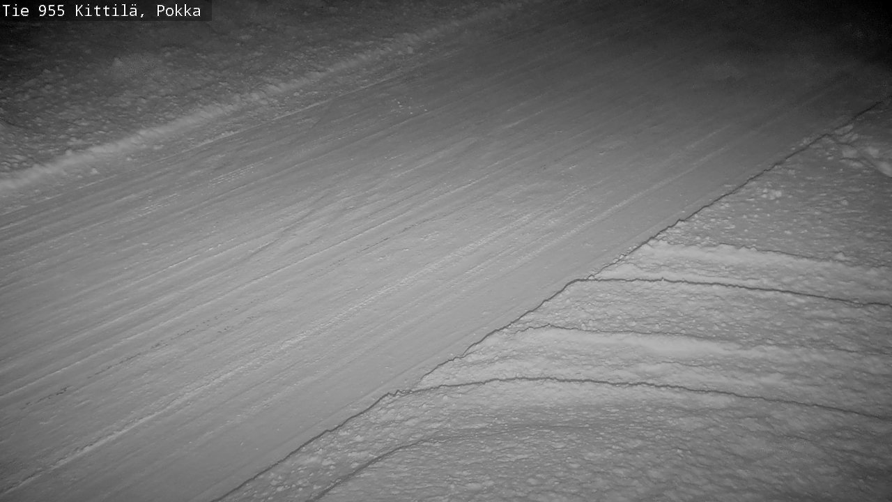 Weather Camera Image Road 955 Kittilä, Pokka, Kittilä, Lappi