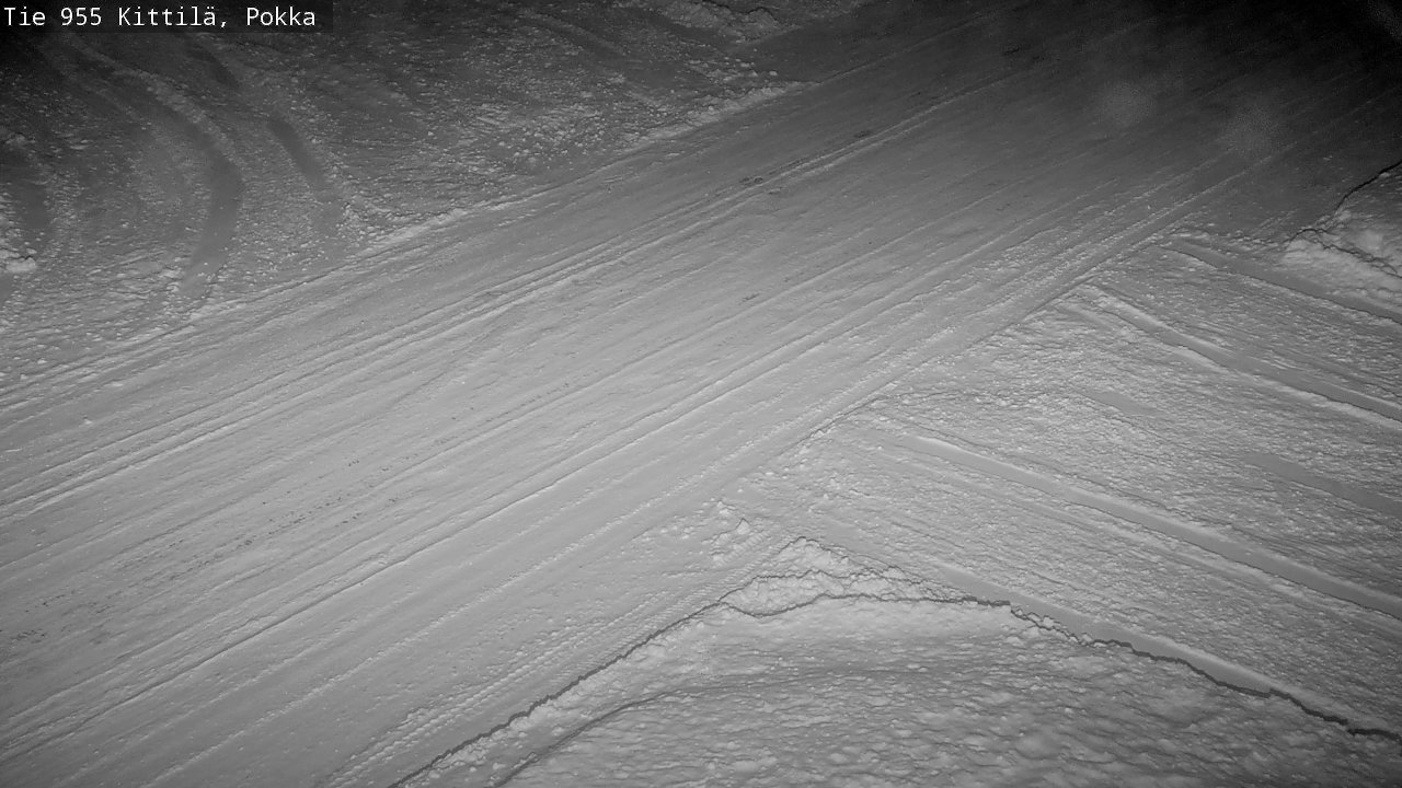 Weather Camera Image Väg 955 Kittilä, Pokka, Kittilä, Lappi