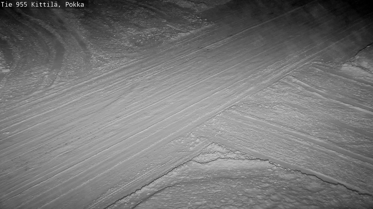 Weather Camera Image Väg 955 Kittilä, Pokka, Kittilä, Lappi