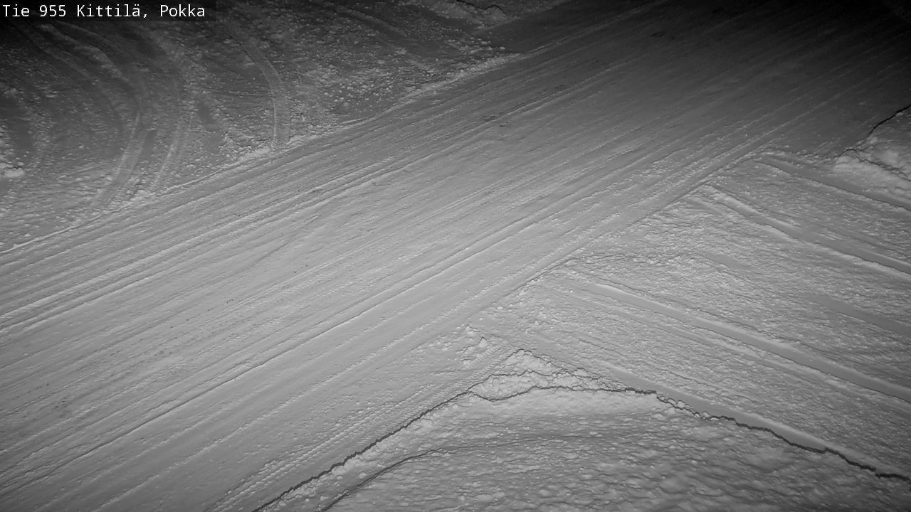 Weather Camera Image Väg 955 Kittilä, Pokka, Kittilä, Lappi