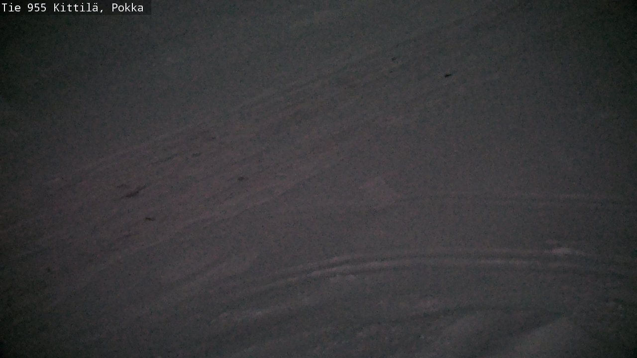 Weather Camera Image Road 955 Kittilä, Pokka, Kittilä, Lappi