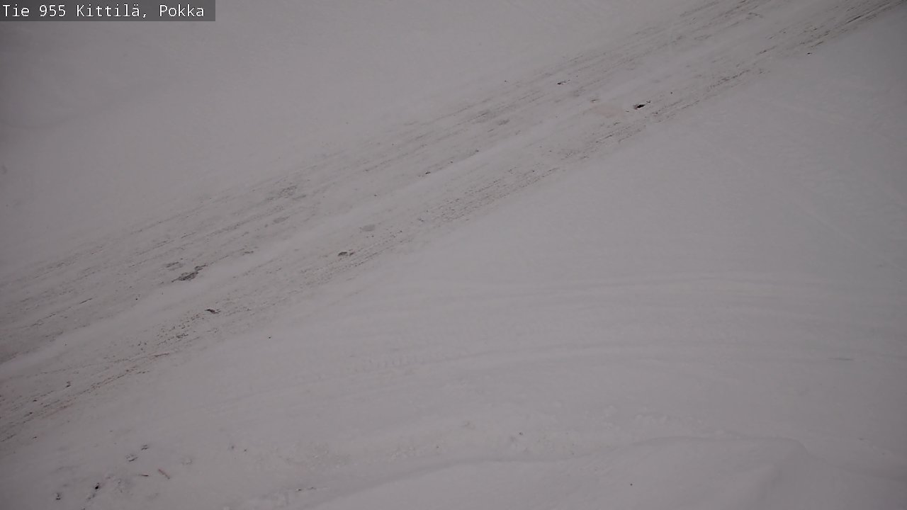 Weather Camera Image Road 955 Kittilä, Pokka, Kittilä, Lappi