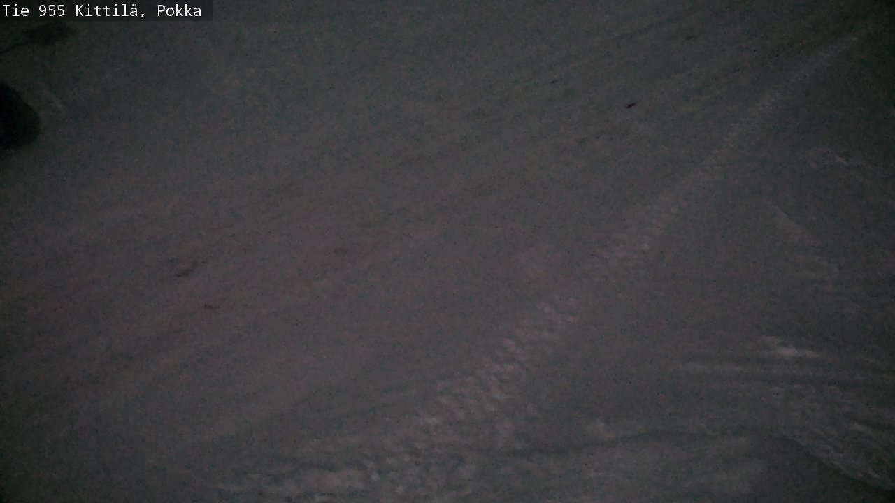 Weather Camera Image Road 955 Kittilä, Pokka, Kittilä, Lappi
