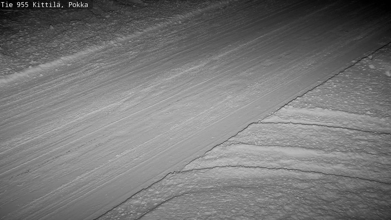 Weather Camera Image Road 955 Kittilä, Pokka, Kittilä, Lappi