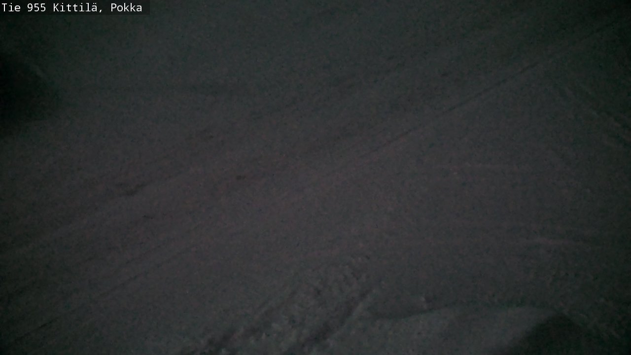 Weather Camera Image Väg 955 Kittilä, Pokka, Kittilä, Lappi