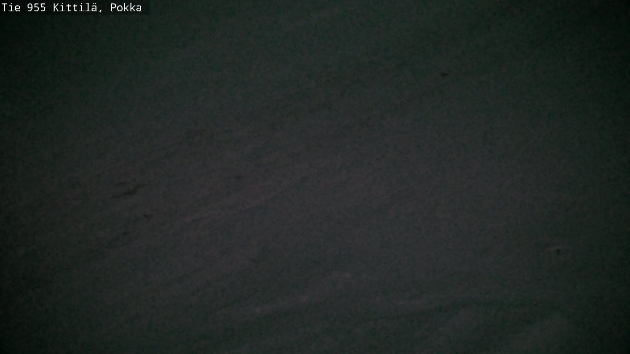 Weather Camera Image Road 955 Kittilä, Pokka, Kittilä, Lappi