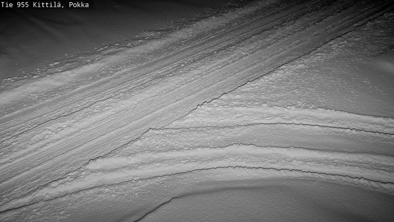 Weather Camera Image Road 955 Kittilä, Pokka, Kittilä, Lappi