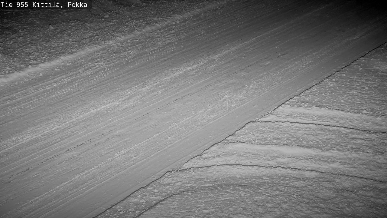 Weather Camera Image Road 955 Kittilä, Pokka, Kittilä, Lappi