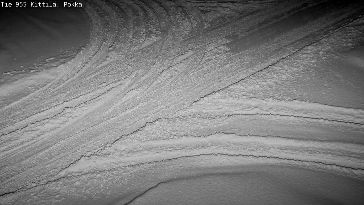 Weather Camera Image Road 955 Kittilä, Pokka, Kittilä, Lappi