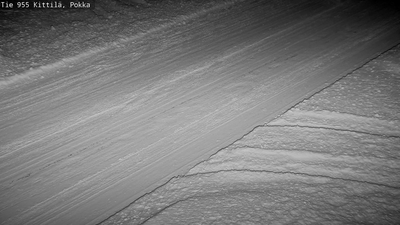 Weather Camera Image Road 955 Kittilä, Pokka, Kittilä, Lappi