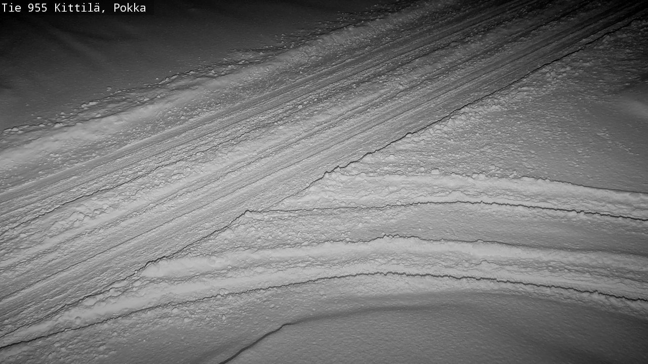 Weather Camera Image Road 955 Kittilä, Pokka, Kittilä, Lappi