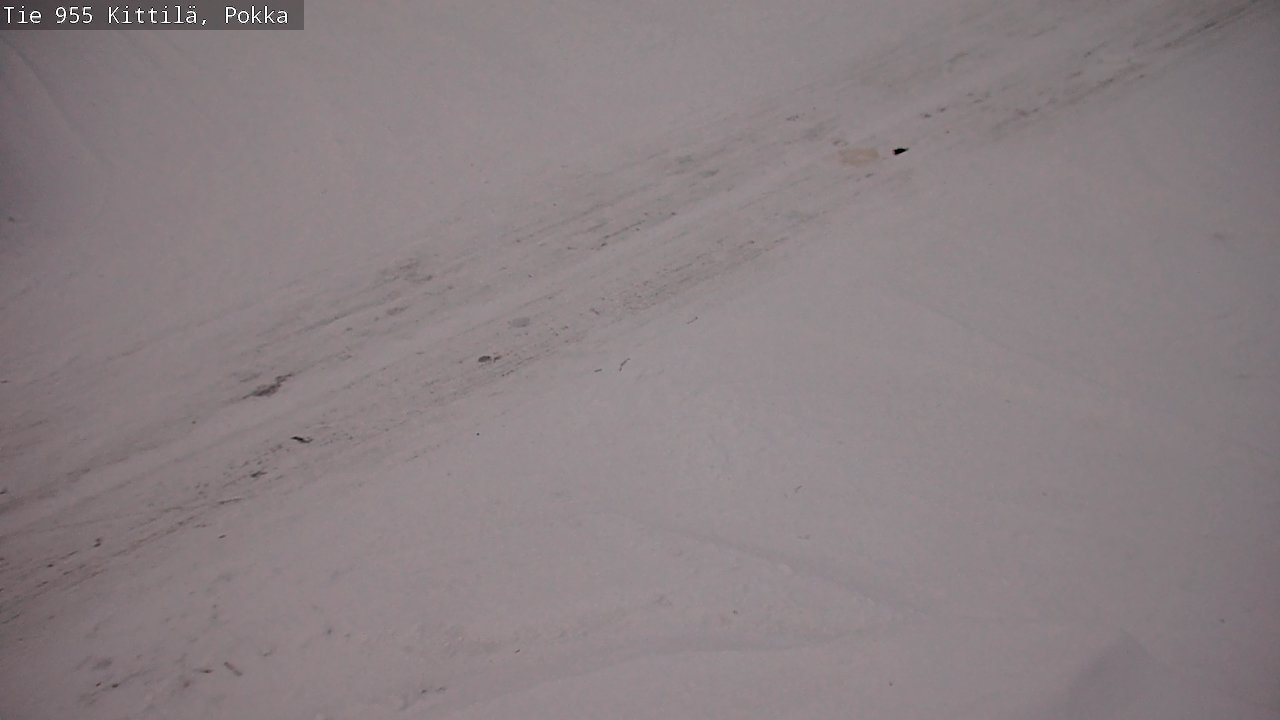 Weather Camera Image Road 955 Kittilä, Pokka, Kittilä, Lappi