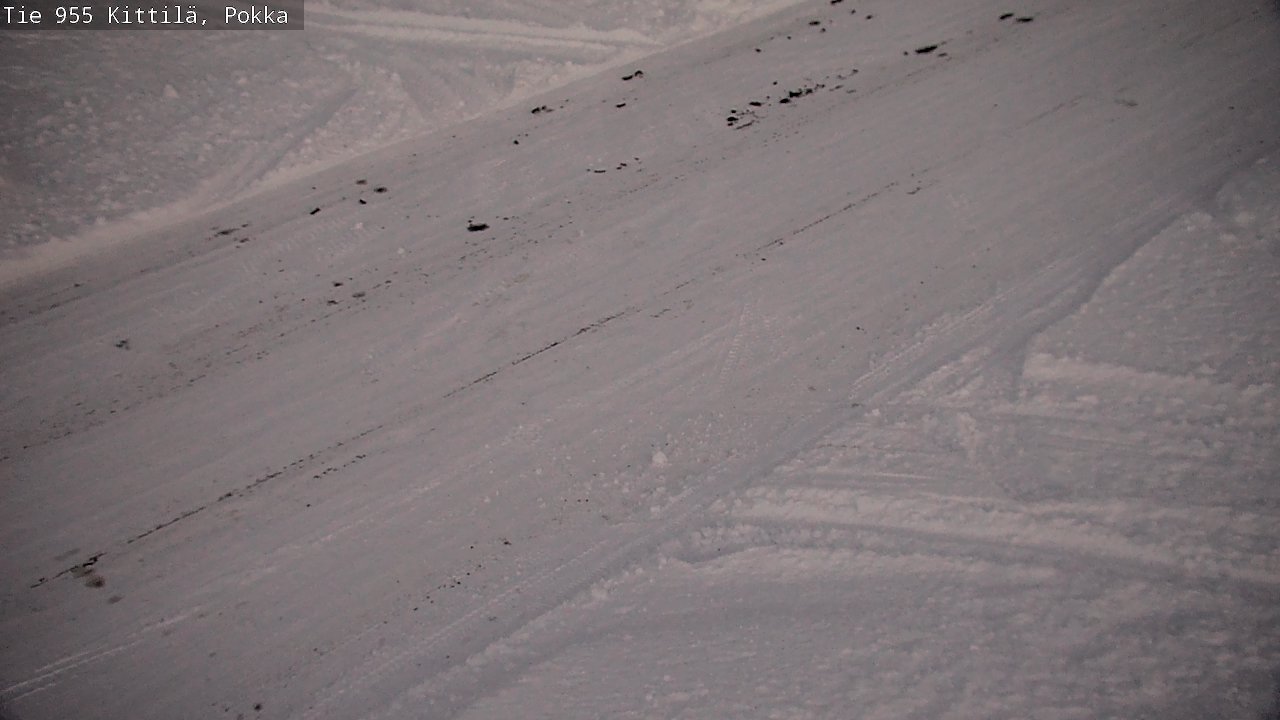 Weather Camera Image Road 955 Kittilä, Pokka, Kittilä, Lappi