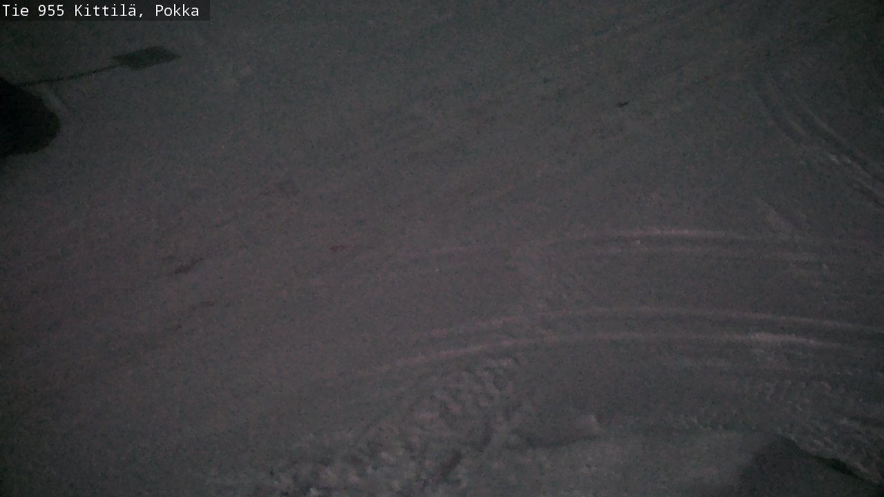 Weather Camera Image Road 955 Kittilä, Pokka, Kittilä, Lappi
