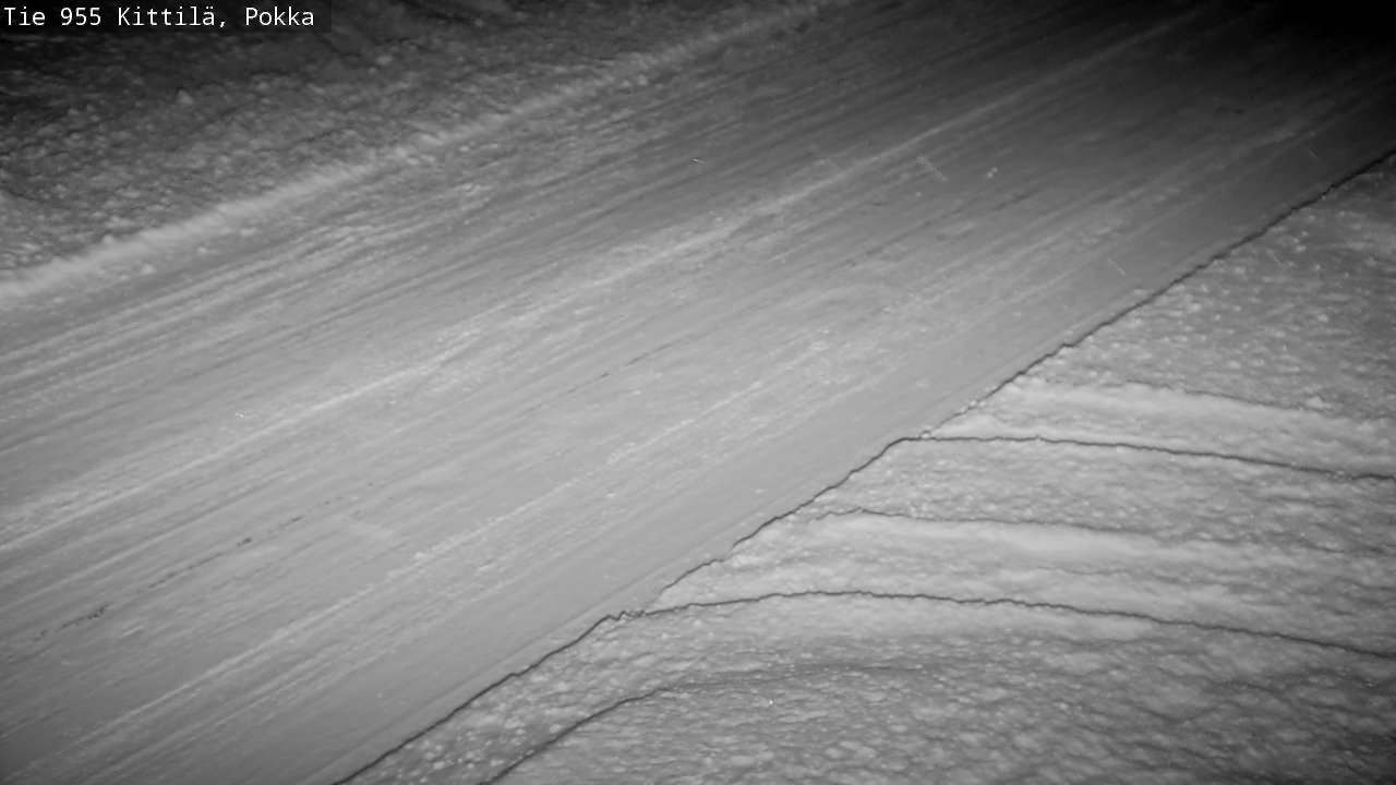 Weather Camera Image Road 955 Kittilä, Pokka, Kittilä, Lappi