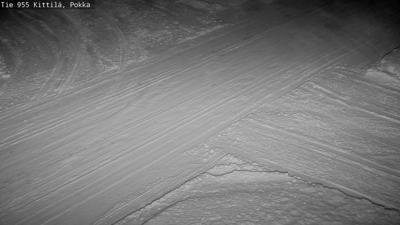 Weather Camera Image Väg 955 Kittilä, Pokka, Kittilä, Lappi