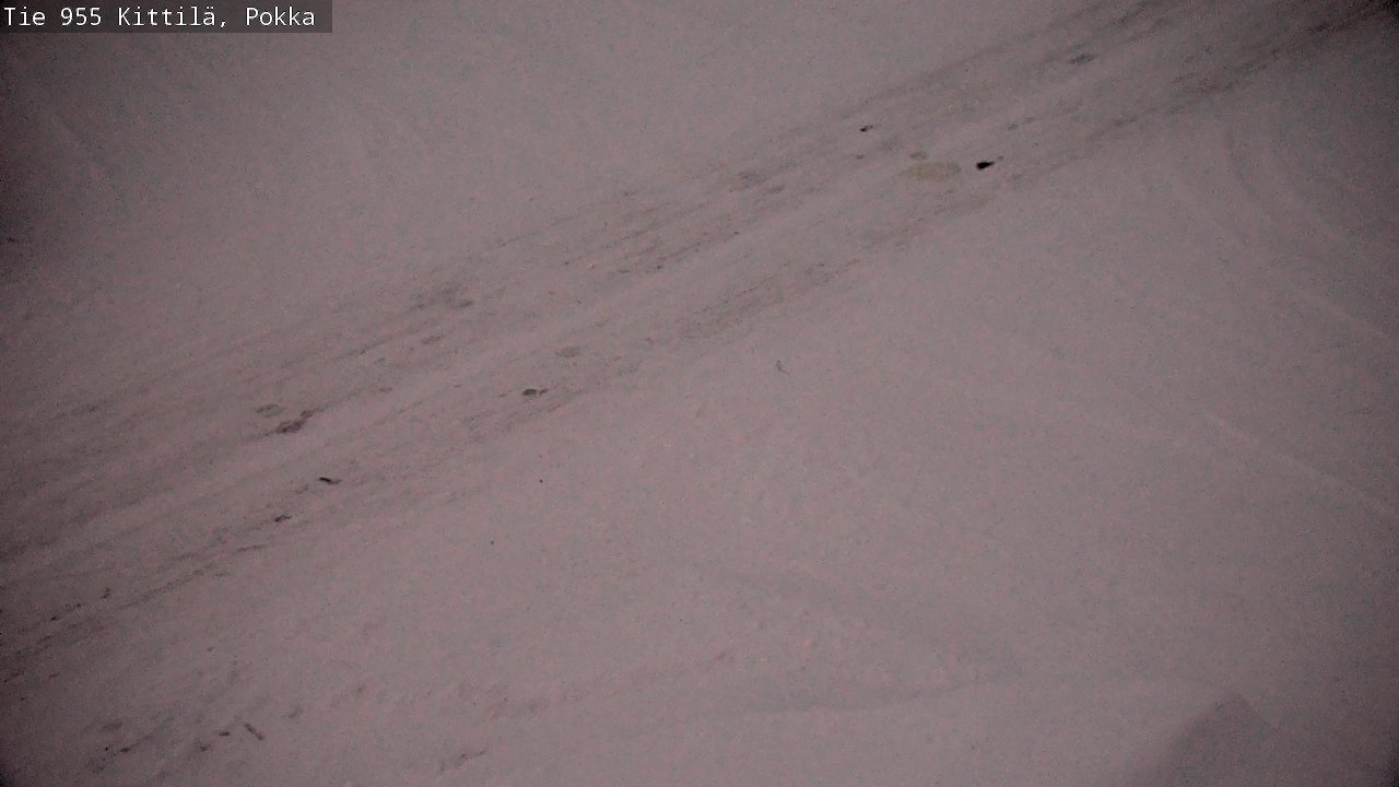 Weather Camera Image Road 955 Kittilä, Pokka, Kittilä, Lappi