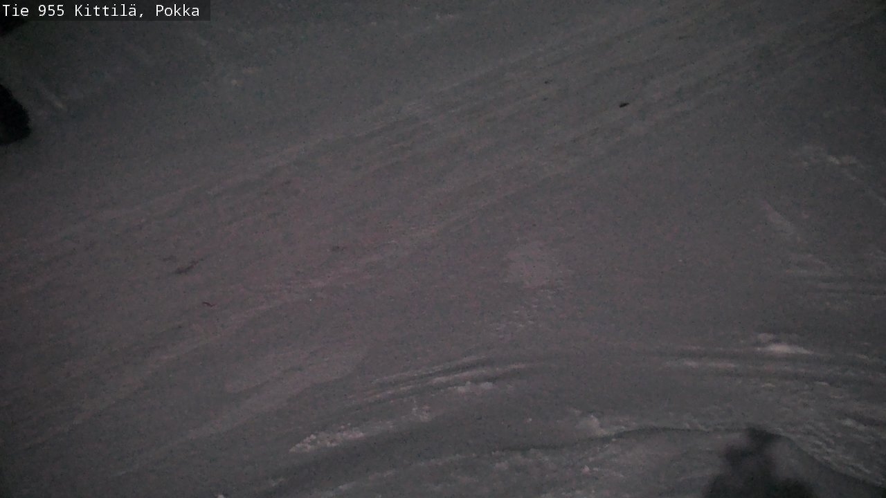 Weather Camera Image Road 955 Kittilä, Pokka, Kittilä, Lappi