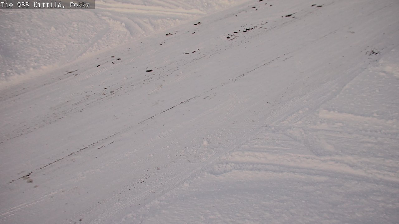 Weather Camera Image Road 955 Kittilä, Pokka, Kittilä, Lappi