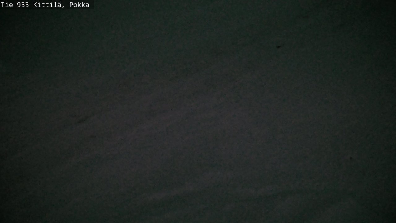 Weather Camera Image Road 955 Kittilä, Pokka, Kittilä, Lappi