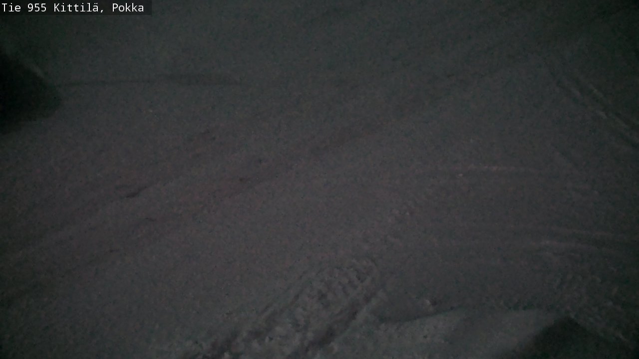 Weather Camera Image Road 955 Kittilä, Pokka, Kittilä, Lappi