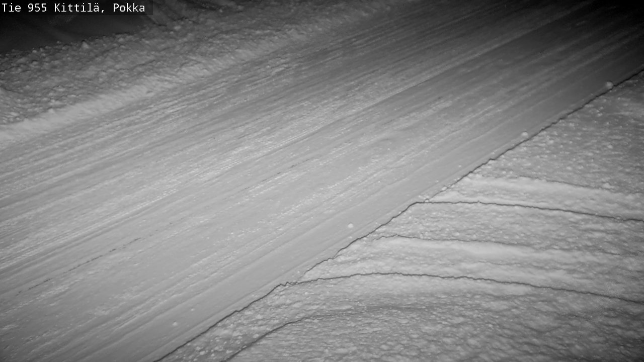 Weather Camera Image Road 955 Kittilä, Pokka, Kittilä, Lappi