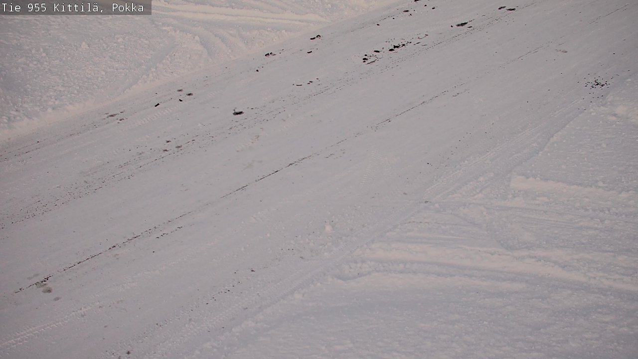 Weather Camera Image Road 955 Kittilä, Pokka, Kittilä, Lappi
