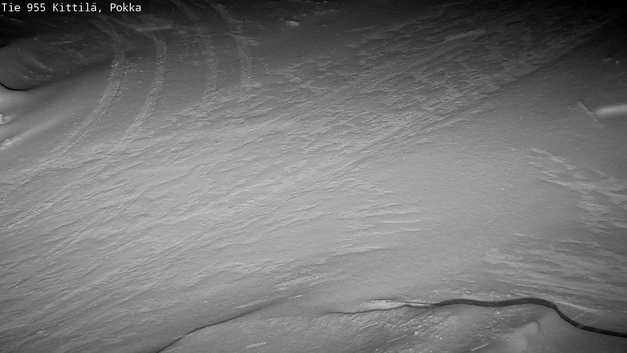 Weather Camera Image Road 955 Kittilä, Pokka, Kittilä, Lappi