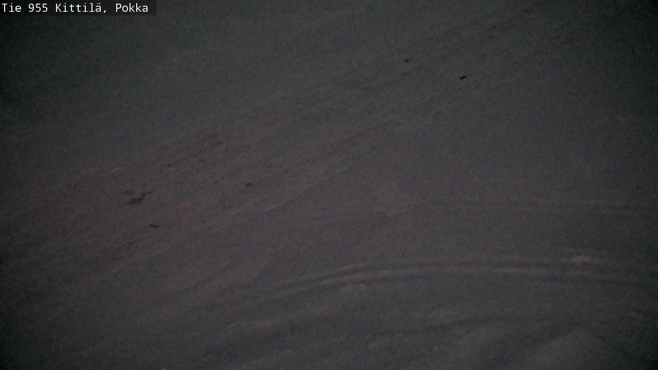 Weather Camera Image Road 955 Kittilä, Pokka, Kittilä, Lappi