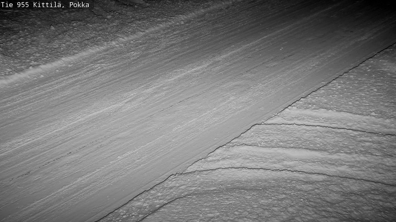 Weather Camera Image Road 955 Kittilä, Pokka, Kittilä, Lappi