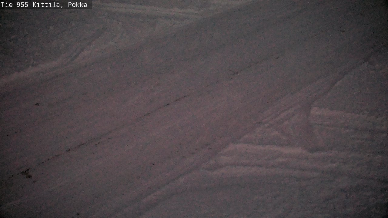 Weather Camera Image Road 955 Kittilä, Pokka, Kittilä, Lappi