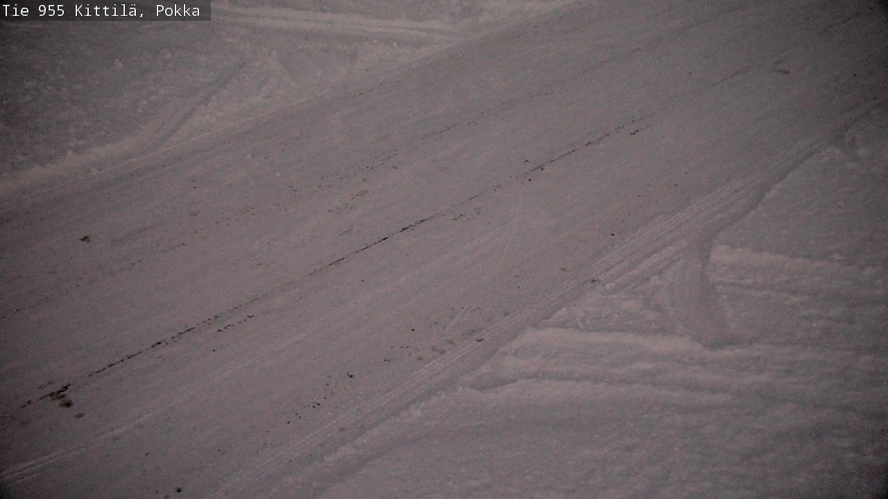Weather Camera Image Road 955 Kittilä, Pokka, Kittilä, Lappi