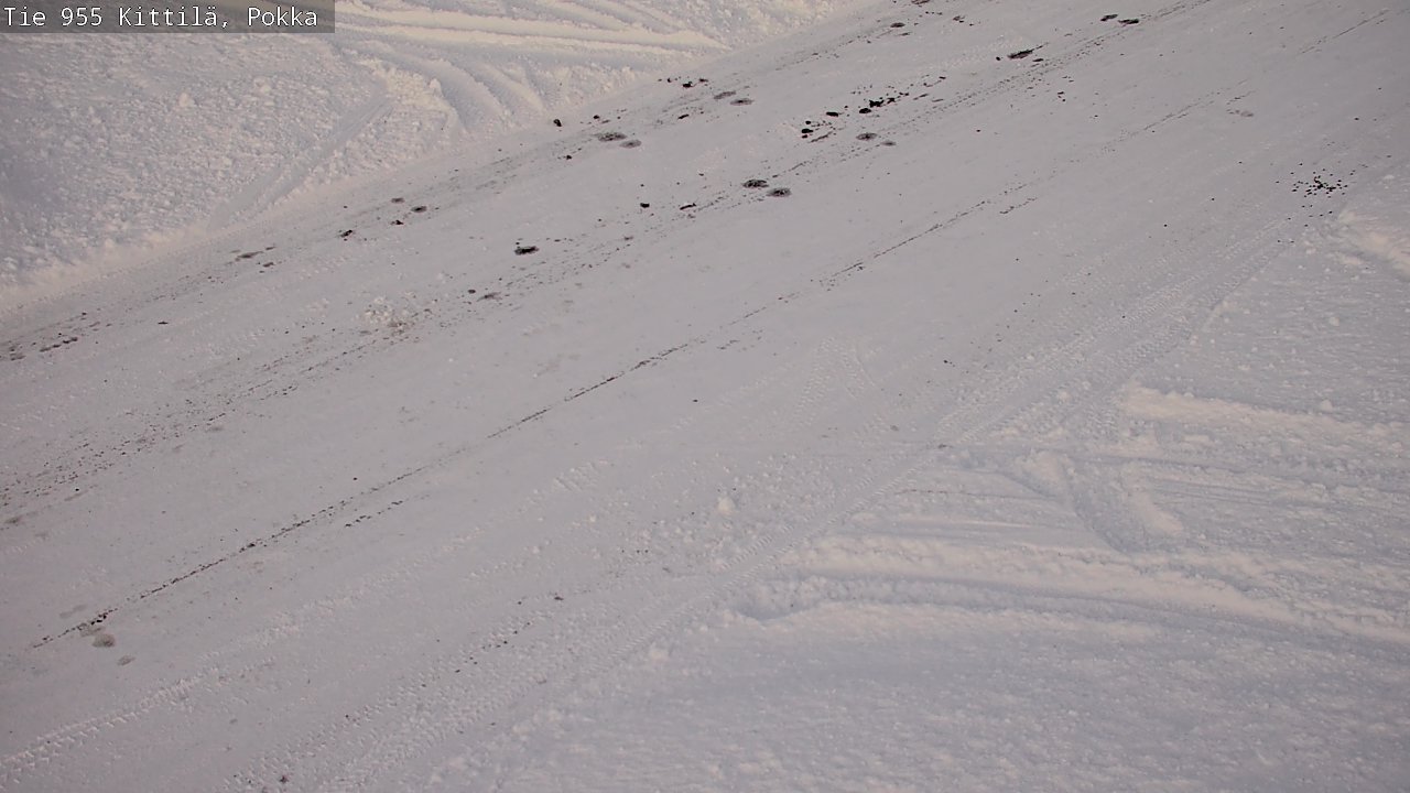 Weather Camera Image Road 955 Kittilä, Pokka, Kittilä, Lappi