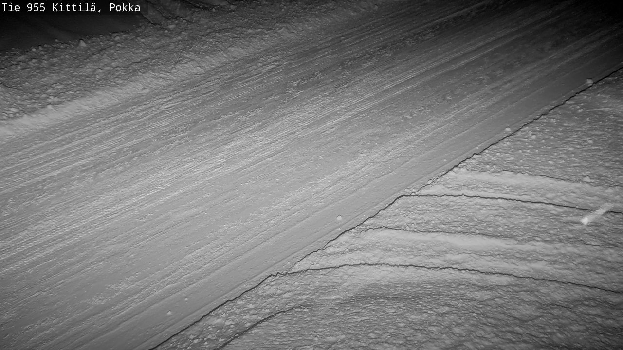 Weather Camera Image Road 955 Kittilä, Pokka, Kittilä, Lappi