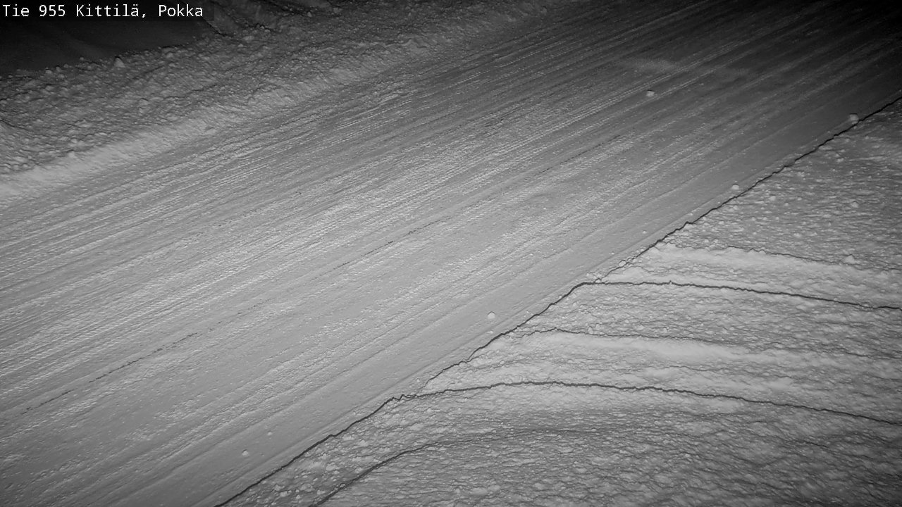 Weather Camera Image Road 955 Kittilä, Pokka, Kittilä, Lappi