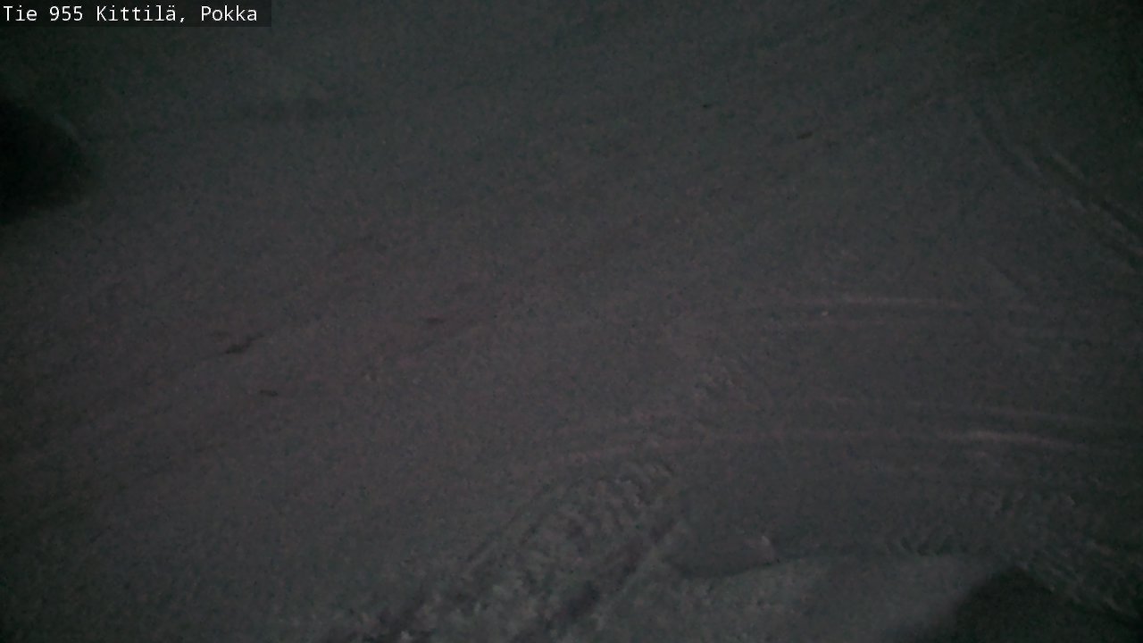 Weather Camera Image Road 955 Kittilä, Pokka, Kittilä, Lappi