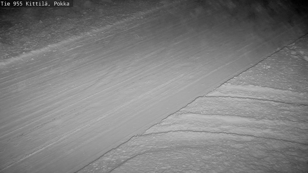 Weather Camera Image Road 955 Kittilä, Pokka, Kittilä, Lappi