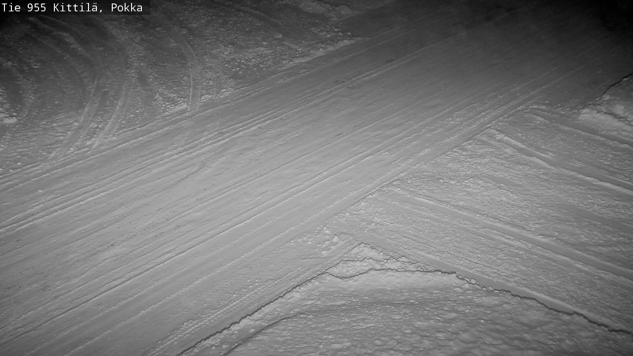 Weather Camera Image Väg 955 Kittilä, Pokka, Kittilä, Lappi
