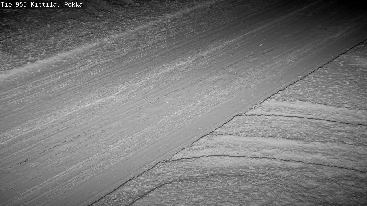 Weather Camera Image Road 955 Kittilä, Pokka, Kittilä, Lappi