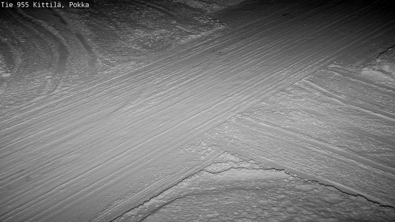 Weather Camera Image Väg 955 Kittilä, Pokka, Kittilä, Lappi